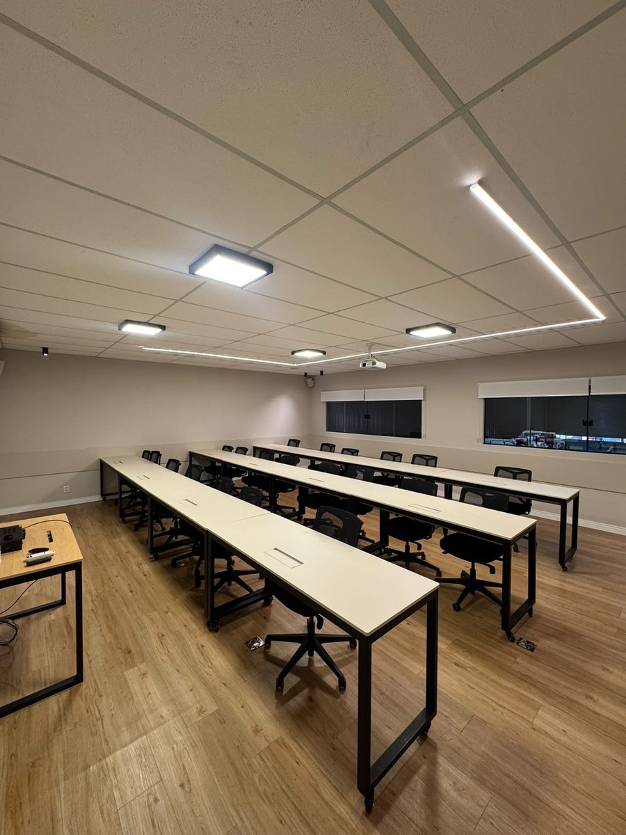 Sala da imersão na sede da KR